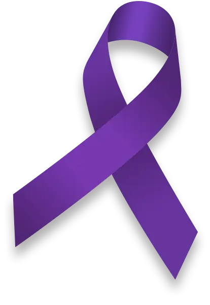 Purple ribbon