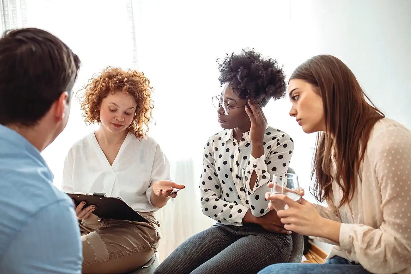 Photo of group counseling